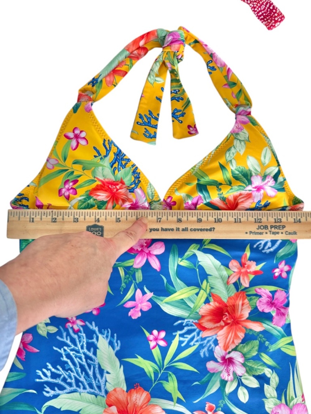 Tommy Bahama Isola Vita Reversible Halter Tankini Top - Picture 14 of 15